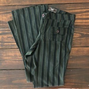 Vintage lei low waisted flare pants